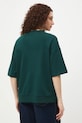 Oblečení Bavlněné tričko dámské interlock bez vzoru RS26-TSD040 zelená