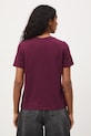 Odzież Medicine t-shirt damski bawełniany RS26-TSD050 bordowy