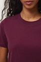 Medicine t-shirt damski bawełniany RS26-TSD050 bordowy