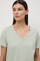 Medicine t-shirt damski bawełniany zielony RS26-TSD052