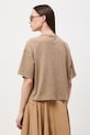 Odzież Medicine t-shirt damski bawełniany RS26-TSD063 beżowy