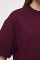 Medicine t-shirt damski bawełniany RS26-TSD063 bordowy
