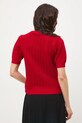Oblečení Tričko dámské se strukturovanou viskózou RS26-TSD403 červená