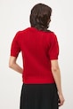 Oblečení Tričko dámské se strukturovanou viskózou RS26-TSD403 červená