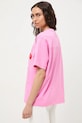 MEDICINE t-shirt oversize damski bawełniany różowy RS26-TSD452