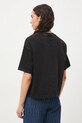 Medicine t-shirt oversize damski bawełniany szary RS26-TSD454