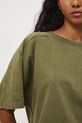 Medicine t-shirt oversize damski bawełniany RS26-TSD510 zielony
