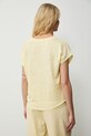 Odzież Medicine t-shirt damski lniany RS26-TSD700 żółty