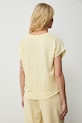 Odzież Medicine t-shirt damski lniany RS26-TSD700 żółty