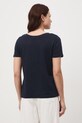 Odzież Medicine T-shirt damski lniany RS26-TSD701 granatowy