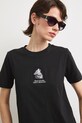 Medicine T-shirt damski bawełniany RS26-TSD854 czarny