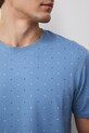 Medicine t-shirt męski bawełniany z elastanem RS26-TSM055 niebieski