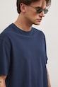 Tričko pánske bavlnené tmavomodrá RS26-TSM080
