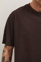 Tričko pánske bavlnené RS26-TSM080 hnedá