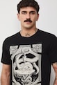 Medicine t-shirt da uomo in cotone RS26-TSM453 nero
