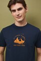Medicine t-shirt męski bawełniany granatowy RS26-TSM504