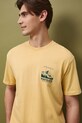 Medicine t-shirt męski bawełniany żółty RS26-TSM506