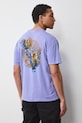 Medicine t-shirt męski bawełniany fioletowy RS26-TSM654