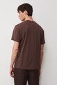 Odzież Medicine T-shirt męski bawełniany z elastanem RS26-TSM704 brązowy