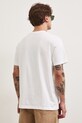 Odzież T-shirt męski bawełniany z nadrukiem RS26-TSM810 biały