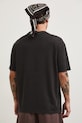Oblačila Medicine kratka majica moška bombažna RS26-TSM858 črna