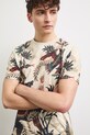 Medicine tricou pentru bărbați, din bumbac bej RS26-TSM901