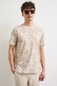 Medicine tricou pentru bărbați, din bumbac cu elastan RS26-TSM902 bej RS26