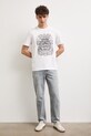 Medicine tricou pentru bărbați, din bumbac RS26-TSM905 alb RS26