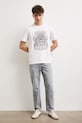 Medicine tricou pentru bărbați, din bumbac RS26-TSM905 alb RS26