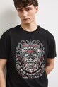 Medicine tricou pentru bărbați, din bumbac negru RS26-TSM905
