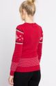 Sweter Xmas czerwony 40 % Akryl, 60 % Bawełna