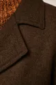 Płaszcz męski wełniany brązowy