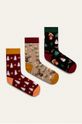 viacfarebná Ponožky dámske Xmass (3-pack) Dámsky