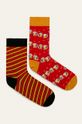 viacfarebná Ponožky dámske Basic (2-pack) Dámsky