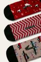 Ponožky Basic (3 pack) viacfarebná