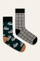 viacfarebná Ponožky Basic (2 pack) Pánsky