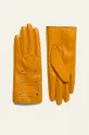żółty Rękawiczki damskie żółte Damski
