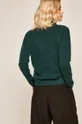 Sweter damski z półgolfem zielony  26 % Akryl, Elastan, 74 % Poliester