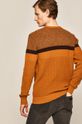Sweter męski brązowy  100 % Bawełna