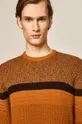 brązowy Sweter męski brązowy