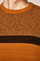 Sweter męski brązowy Męski