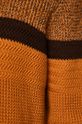 Sweter męski brązowy