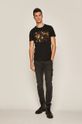 T-shirt męski by Wassily Kandinsky czarny czarny