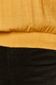 Bluzka z szerokimi rękawami żółta Damski