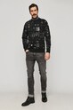 Longsleeve męski z golfem szary RW20.BUM090 szary RW20