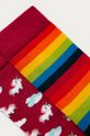 Skarpetki damskie w jednorożce (2-PACK) multicolor