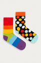 vícebarevná Medicine - Ponožky Geometry (2-pack) Dámský