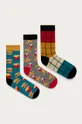 viacfarebná Medicine - Ponožky Funny (3-pak) Pánsky