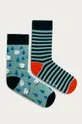 πολύχρωμο Medicine - Κάλτσες Funny (2-PACK) Ανδρικά