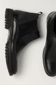 černá Medicine - Kožené kotníkové boty Comfort Up